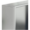 Duschnisch borstad silver 32x62x9 cm rostfritt stål vidaXL – miniatyr 7