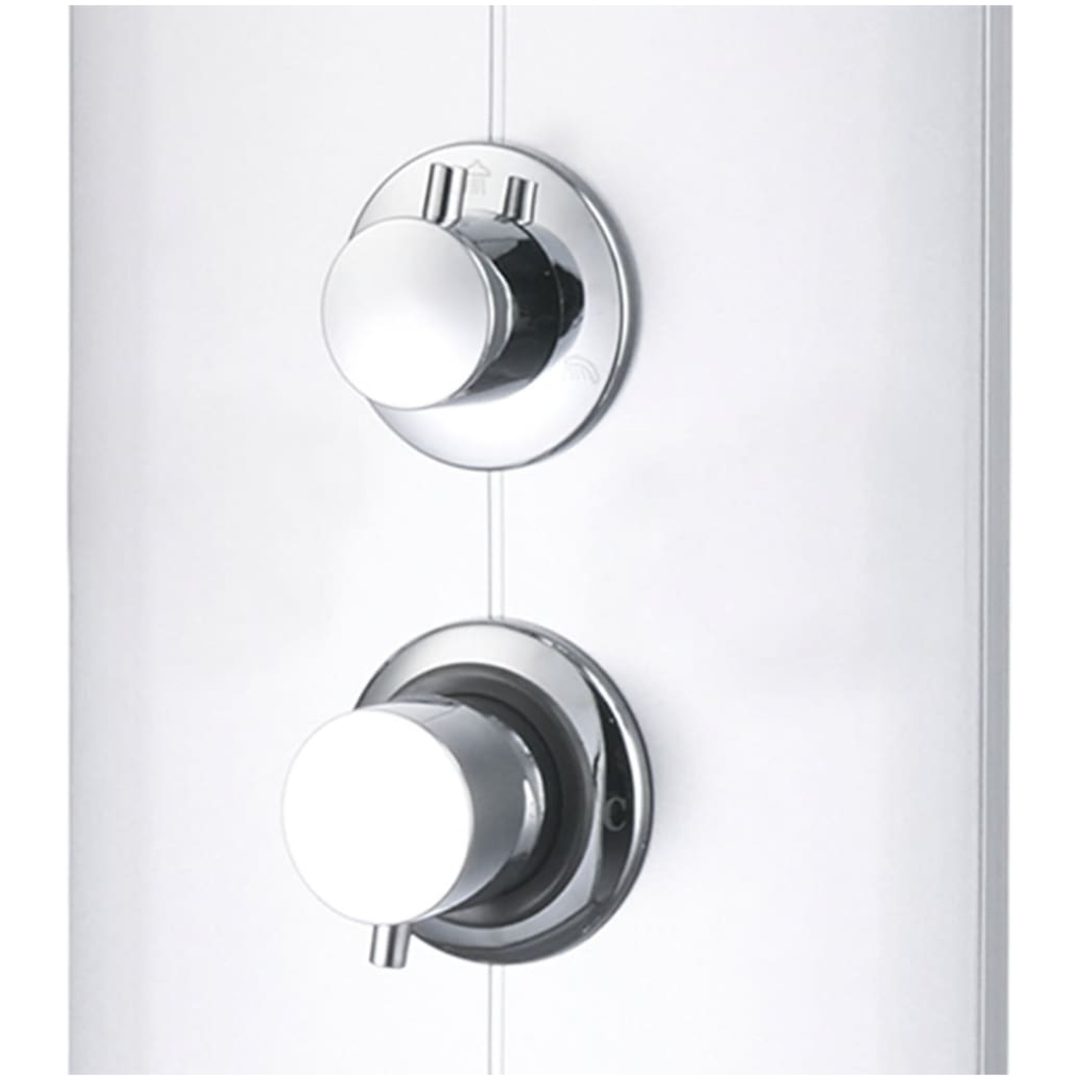 Duschpanel 25x43x110 cm silver vidaXL – bild 7