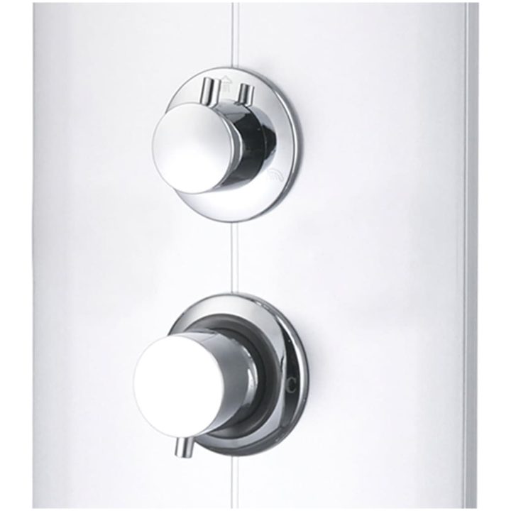 Duschpanel 25x43x110 cm silver vidaXL – bild 7