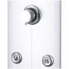 Duschpanel 25x43x110 cm silver vidaXL – miniatyr 8