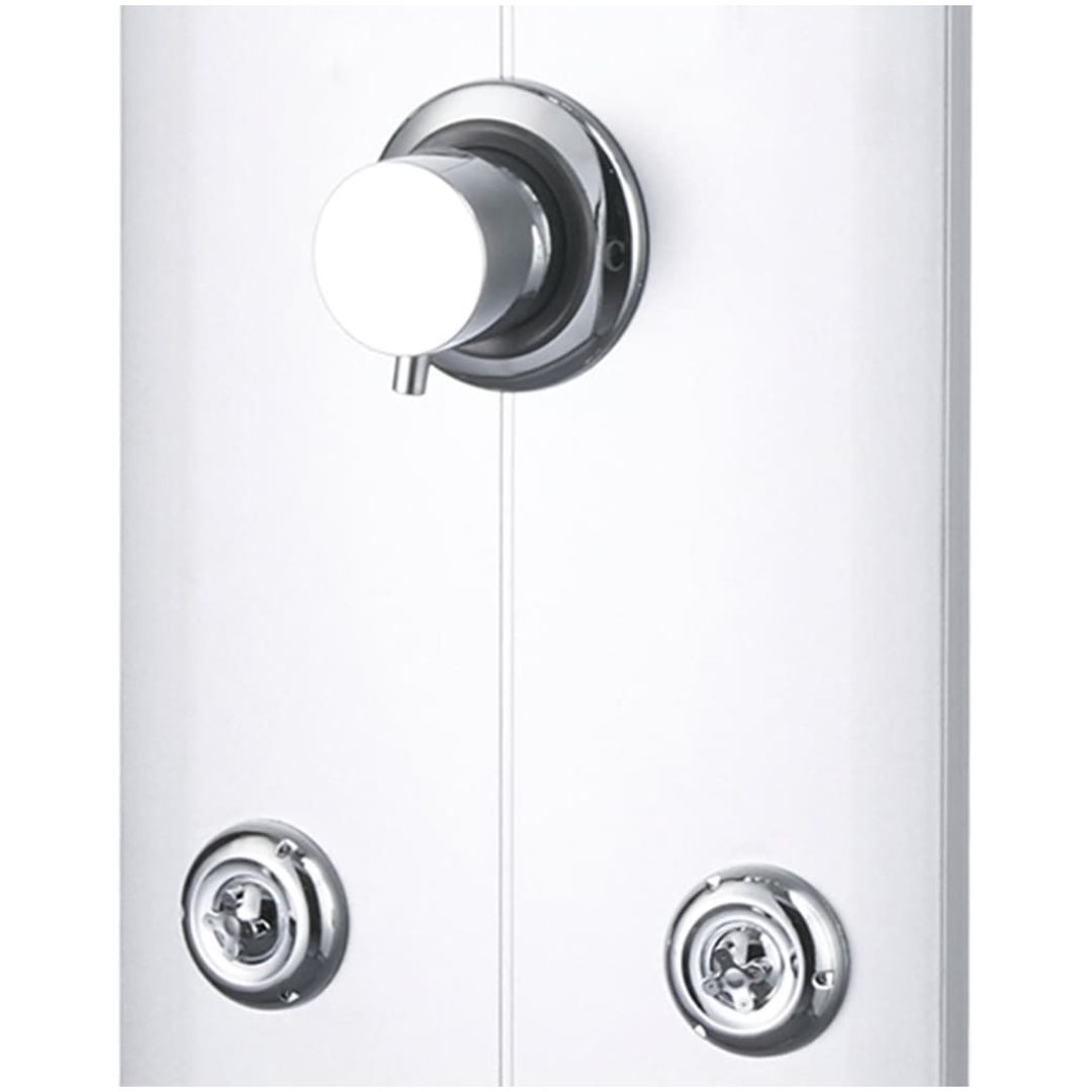Duschpanel 25x43x110 cm silver vidaXL – bild 8