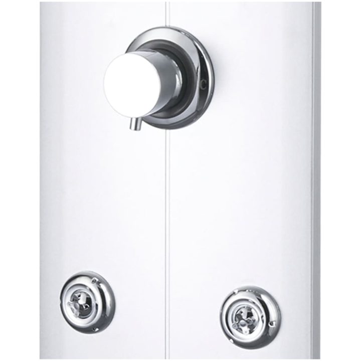 Duschpanel 25x43x110 cm silver vidaXL – bild 8
