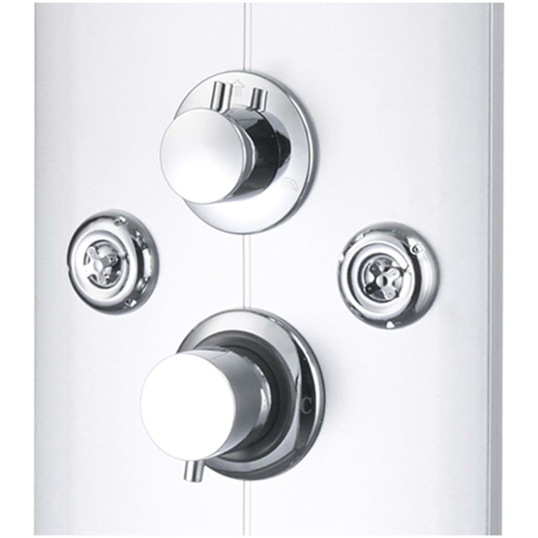 Duschpanel 25x43x120 cm silver vidaXL – bild 6