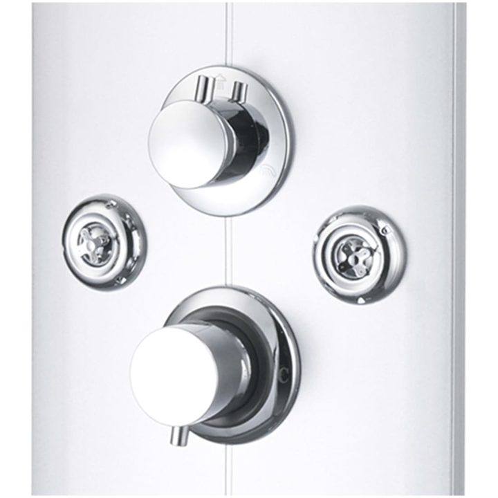 Duschpanel 25x43x120 cm silver vidaXL – bild 6