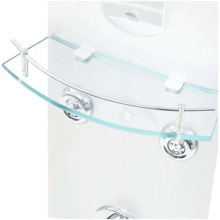 Duschpanel 25x43x120 cm silver vidaXL – bild 8