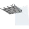 Duschpanel glas 25x44,6x130 cm vit vidaXL – miniatyr 3