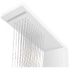 Duschpanelsystem aluminium matt vit vidaXL 15 x 47 x 130 cm – miniatyr 5