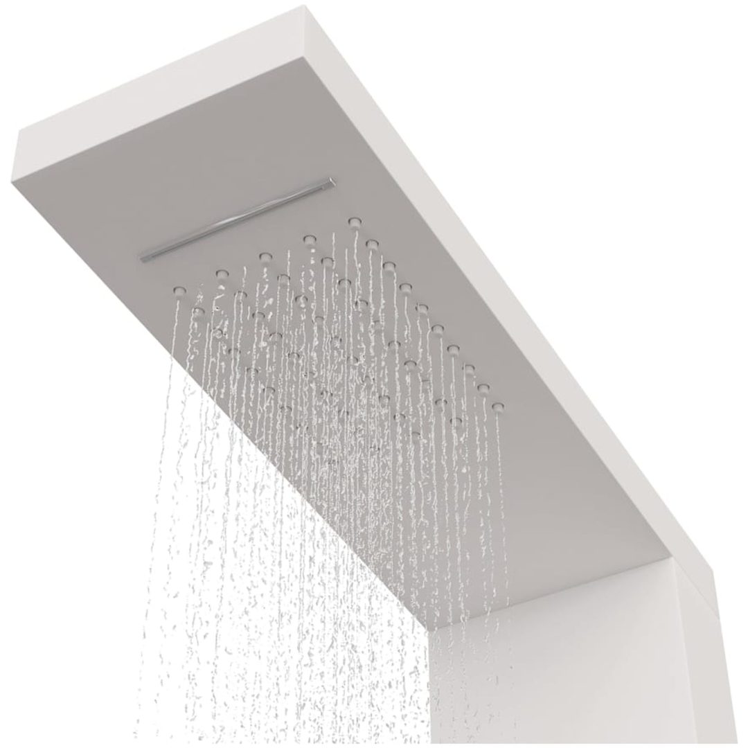 Duschpanelsystem aluminium vit vidaXL 15 x 47 x 114 cm – bild 3