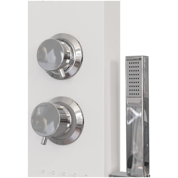 Duschpanelsystem aluminium vit vidaXL 15 x 47 x 114 cm – bild 6