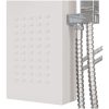 Duschpanelsystem aluminium vit vidaXL 15 x 47 x 114 cm – miniatyr 7