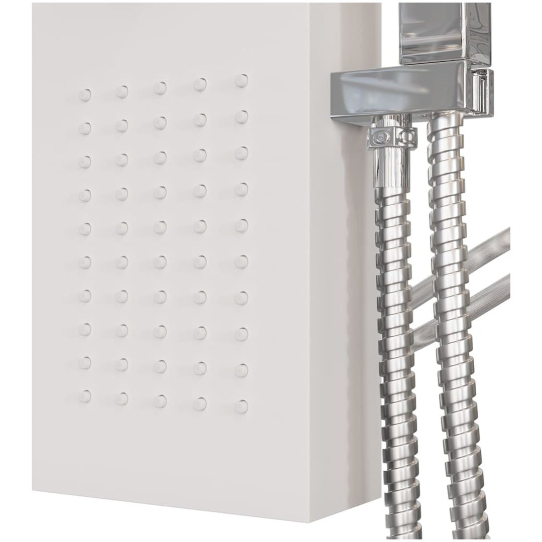 Duschpanelsystem aluminium vit vidaXL 15 x 47 x 114 cm – bild 7