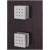 Duschpanelsystem glas brun vidaXL – miniatyr 5