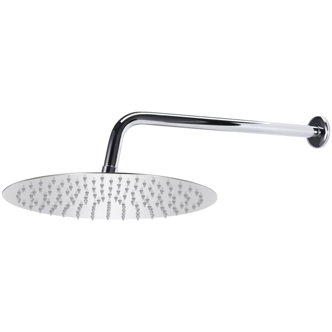 Duschsystem rostfritt stål 201 silver vidaXL – bild 2