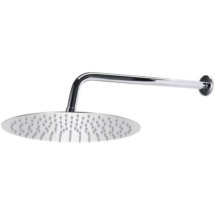 Duschsystem rostfritt stål 201 silver vidaXL – bild 2