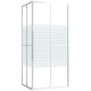 Duschvägg ESG vidaXL 90 x 70 x 180 cm – miniatyr 2