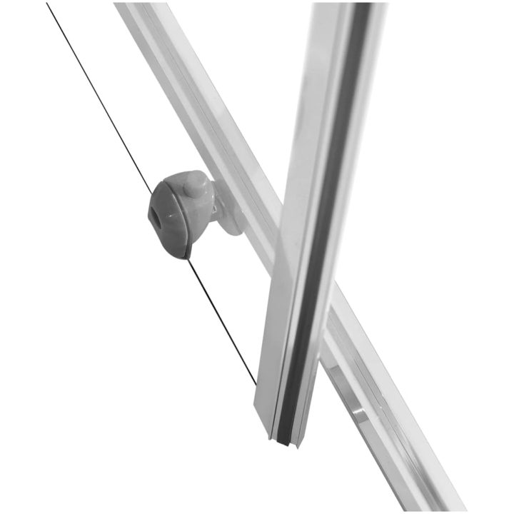 Duschvägg ESG vidaXL 90 x 70 x 180 cm – bild 7