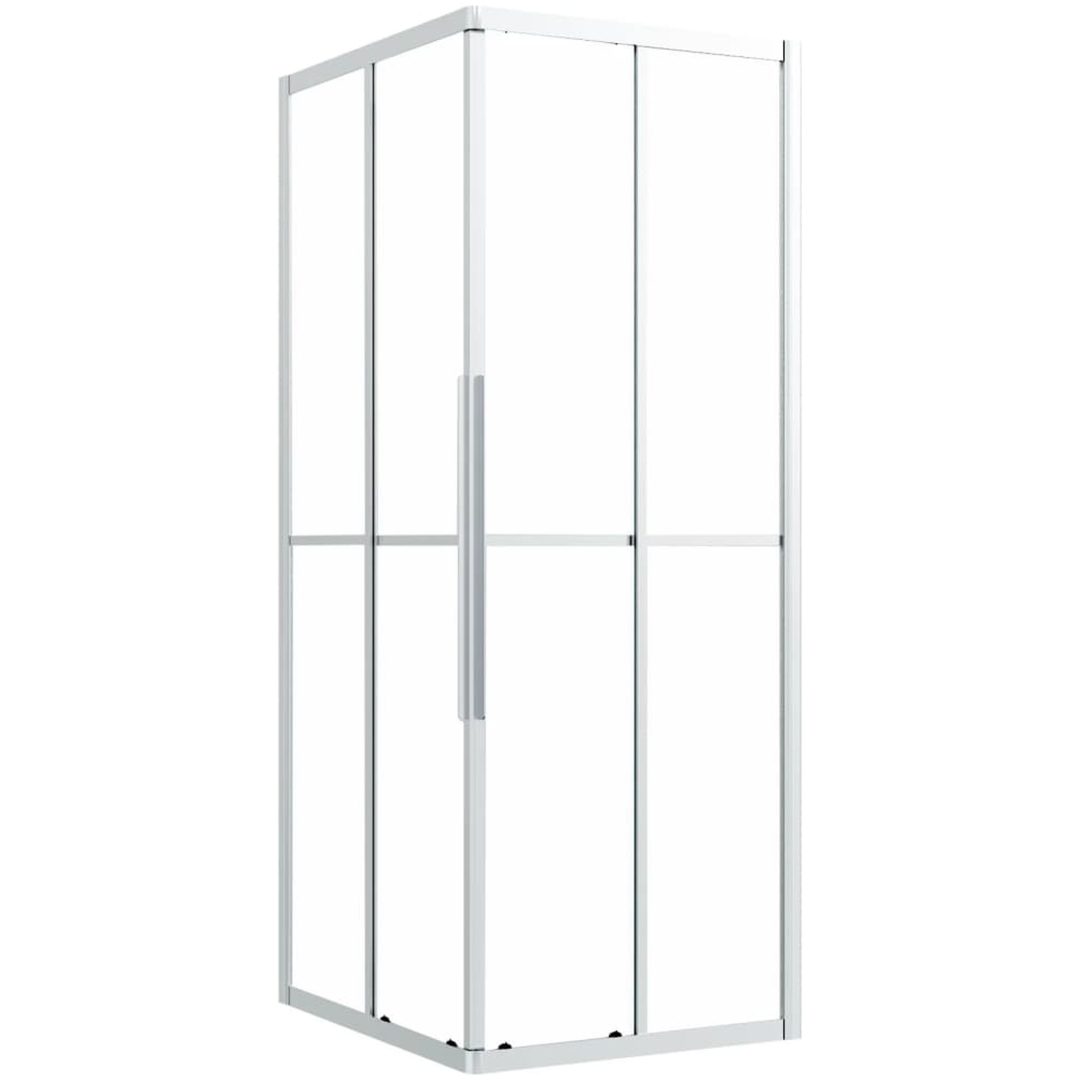 Duschvägg frostad ESG vidaXL 90 x 70 x 180 cm – bild 2