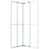 Duschvägg frostad ESG vidaXL 90 x 70 x 180 cm – miniatyr 5