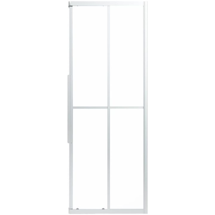 Duschvägg frostad ESG vidaXL 90 x 70 x 180 cm – bild 6