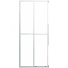 Duschvägg frostad ESG vidaXL 90 x 70 x 180 cm – miniatyr 7