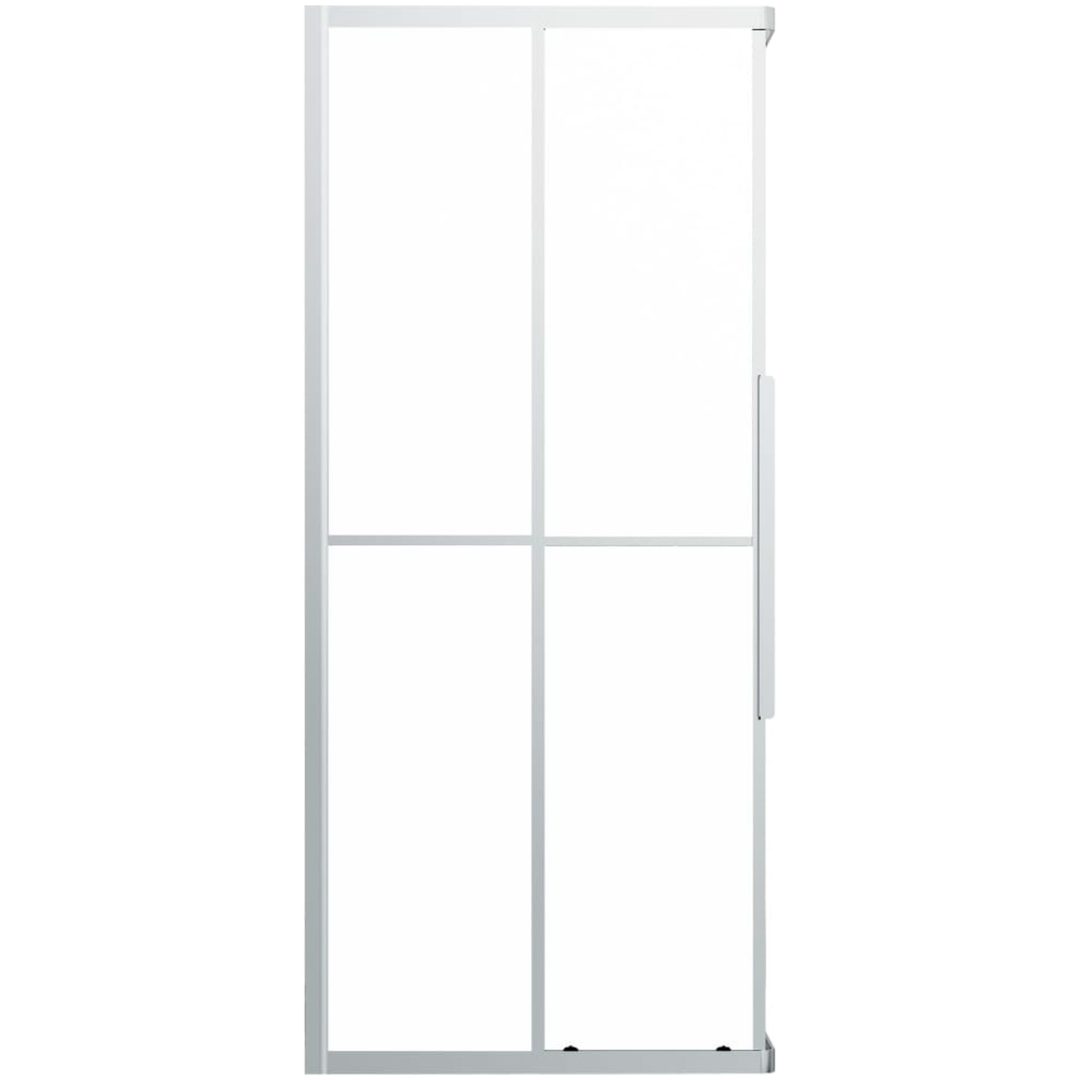 Duschvägg frostad ESG vidaXL 90 x 70 x 180 cm – bild 7