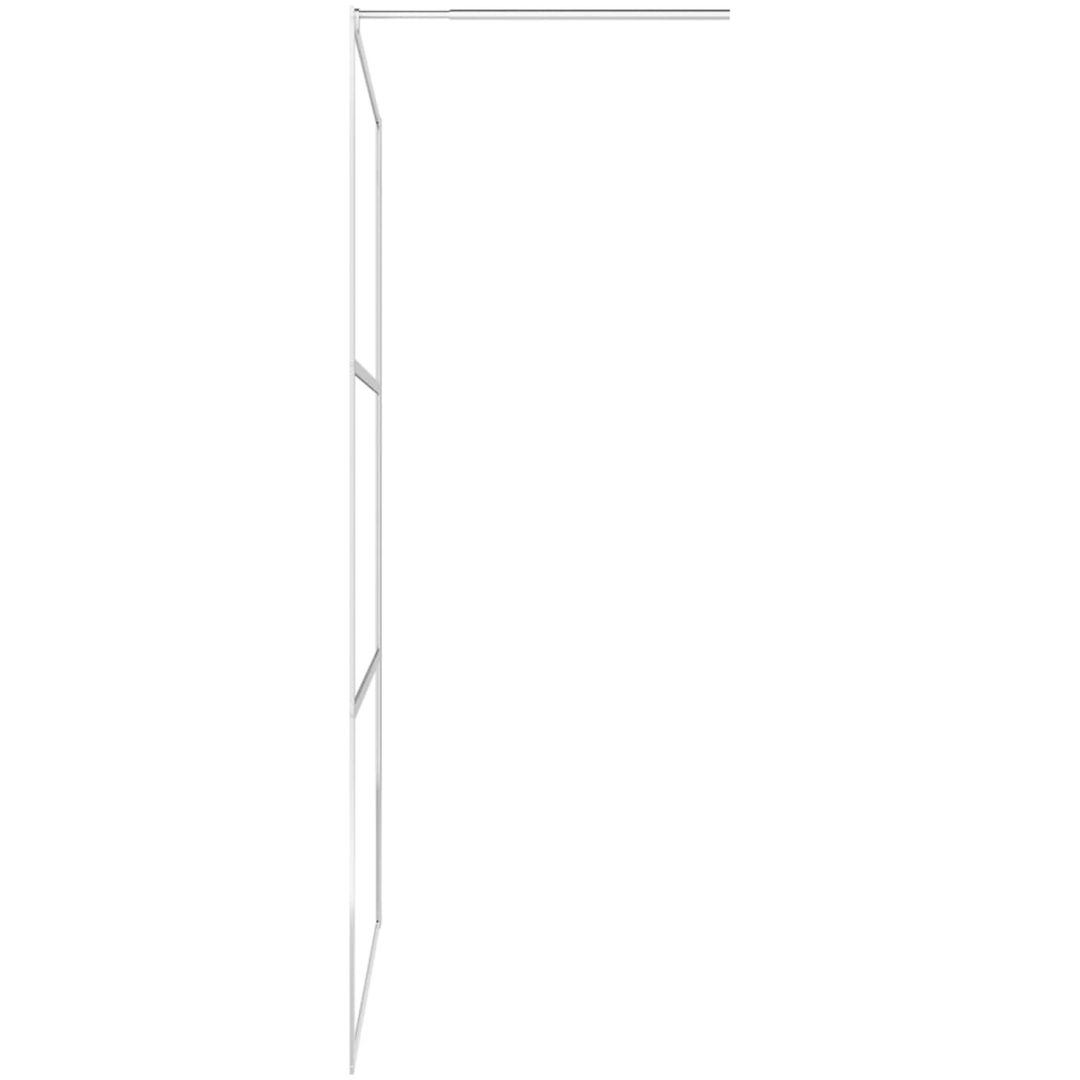 Duschvägg med helfrostat ESG-glas vidaXL 80 x 195 cm – bild 5