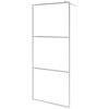 Duschvägg med klart ESG-glas vidaXL 115 x 195 cm – miniatyr 2