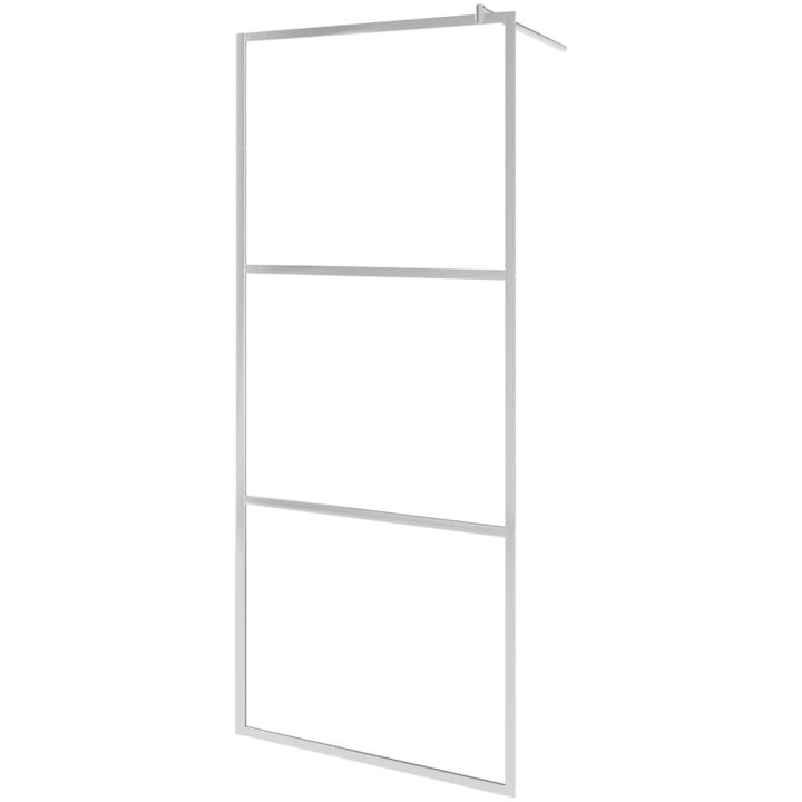 Duschvägg med klart ESG-glas vidaXL 115 x 195 cm – bild 2