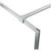 Duschvägg silver halvfrostat ESG-glas vidaXL 115 x 195 cm – miniatyr 6