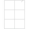 Duschvägg silver klart ESG-glas vidaXL 140 x 195 cm – miniatyr 3