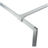 Duschvägg silver klart ESG-glas vidaXL 140 x 195 cm – miniatyr 6