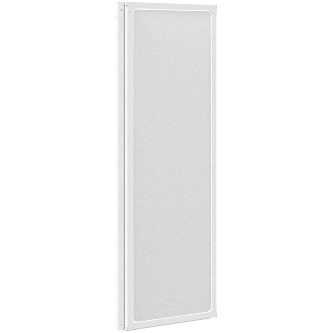 Duschvägg vikbar Vit 3-paneler vidaXL 117 x 120 cm – bild 6