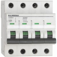 Dvärgbrytare Malmbergs, 13A, 4P, C-Typ MALMBERGS