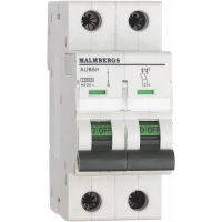 Dvärgbrytare Malmbergs, 25A, 2P, C-Typ MALMBERGS