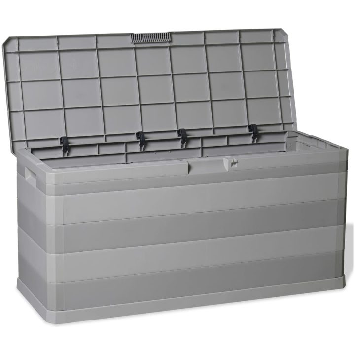 Dynbox 117x45x56 cm grå vidaXL – bild 7