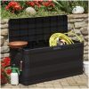 Dynbox 117x45x56 cm svart vidaXL – miniatyr 3