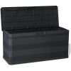 Dynbox 117x45x56 cm svart vidaXL – miniatyr 7