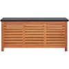 Dynbox 117x50x55 cm massivt eukalyptusträ vidaXL 117 x 55 x 50 cm – miniatyr 3
