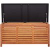 Dynbox 117x50x55 cm massivt eukalyptusträ vidaXL 117 x 55 x 50 cm – miniatyr 5