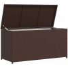 Dynbox 120x50x60 cm konstrotting brun vidaXL – miniatyr 5