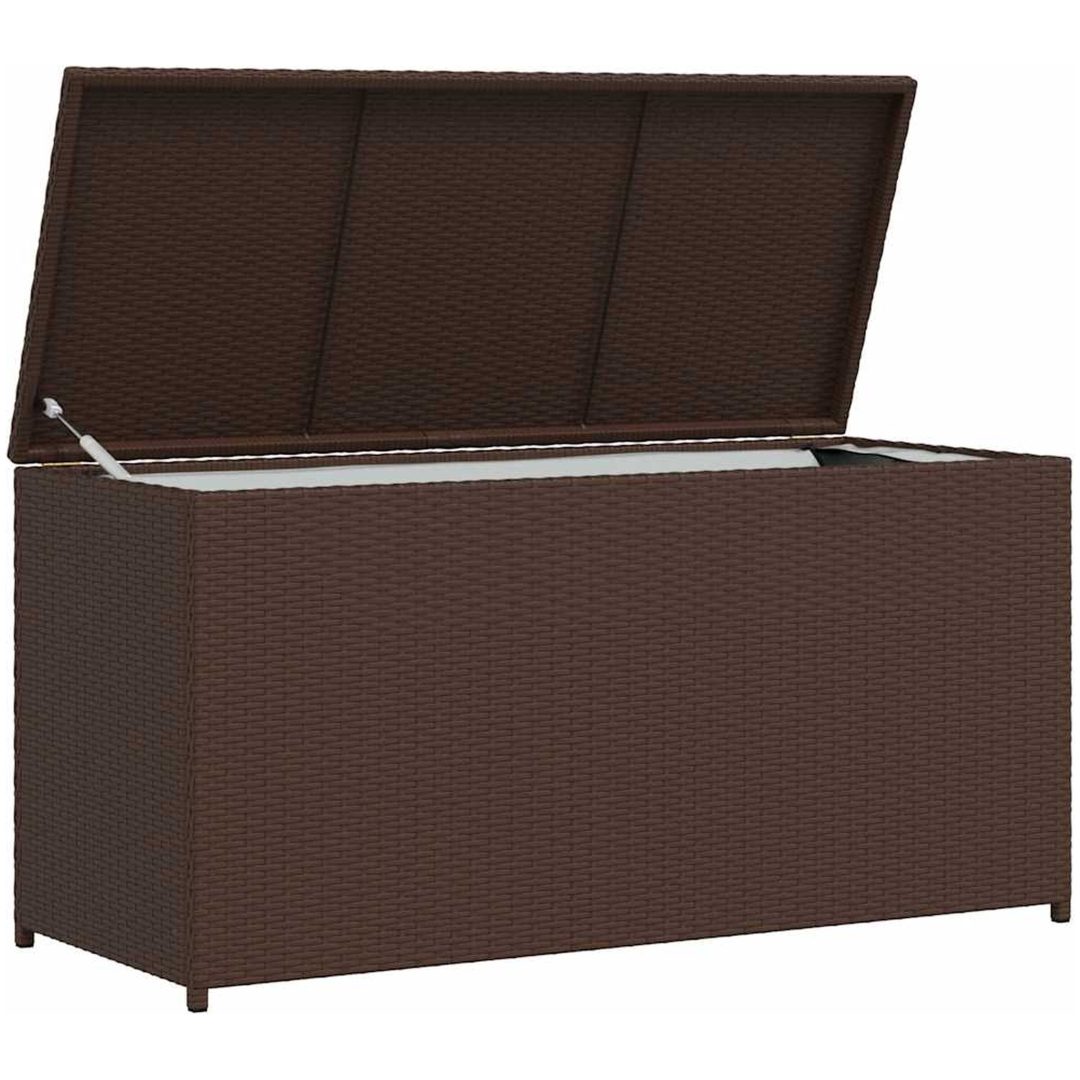 Dynbox 120x50x60 cm konstrotting brun vidaXL – bild 5