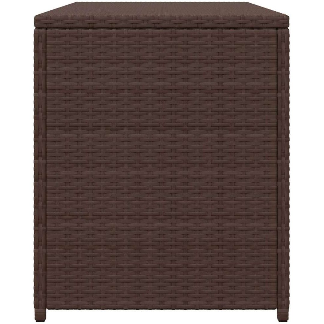 Dynbox 120x50x60 cm konstrotting brun vidaXL – bild 7