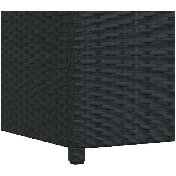 Dynbox 120x50x60 cm konstrotting svart vidaXL – bild 11