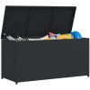 Dynbox 120x50x60 cm konstrotting svart vidaXL – miniatyr 4