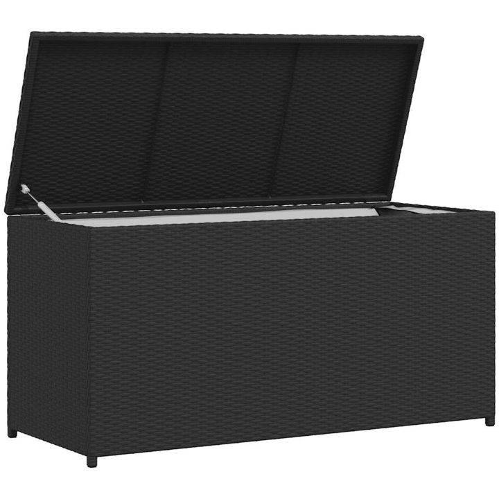 Dynbox 120x50x60 cm konstrotting svart vidaXL – bild 5