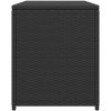 Dynbox 120x50x60 cm konstrotting svart vidaXL – miniatyr 7