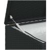 Dynbox 120x50x60 cm konstrotting svart vidaXL – miniatyr 9