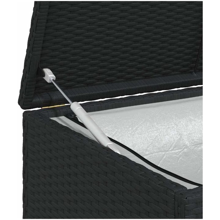 Dynbox 120x50x60 cm konstrotting svart vidaXL – bild 9