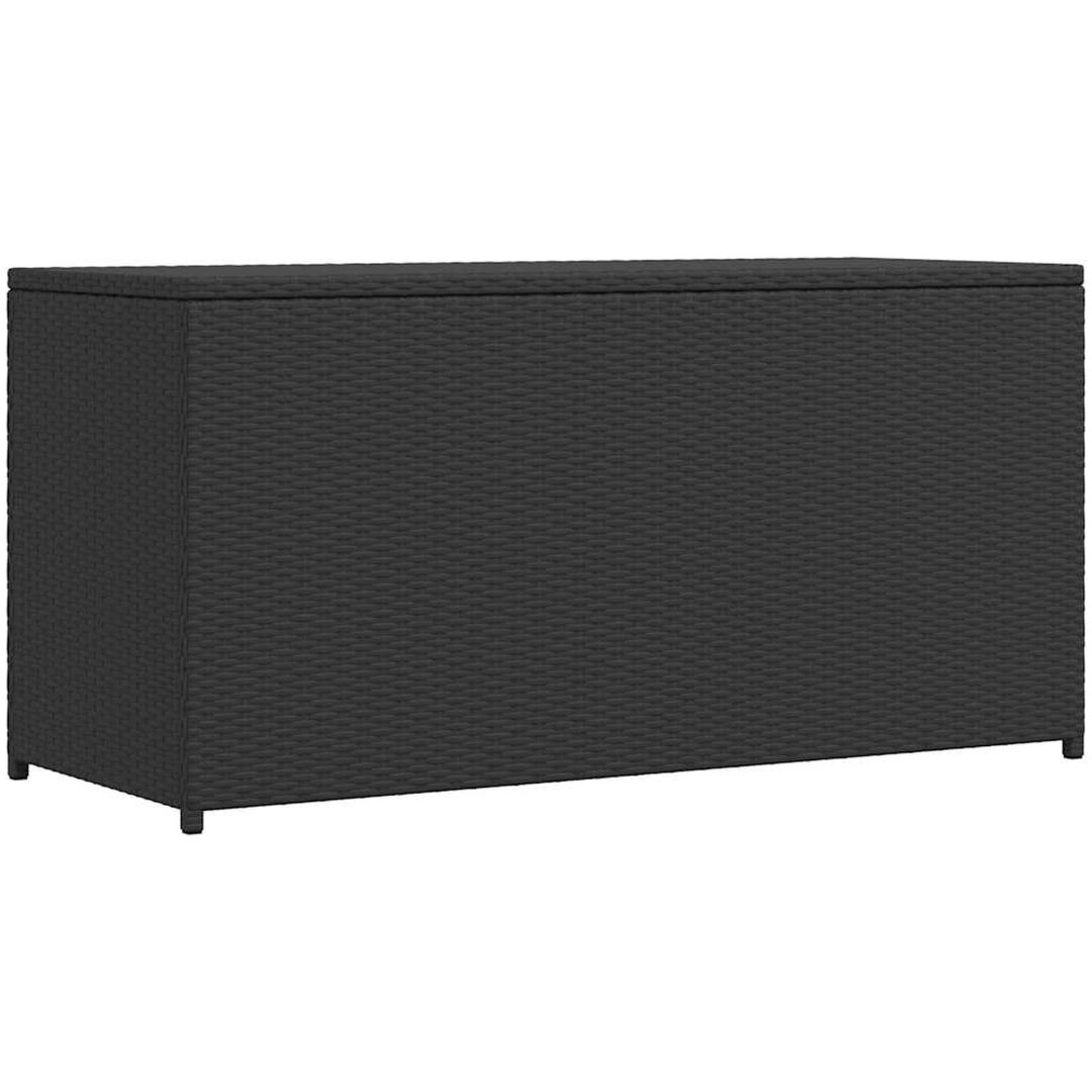 Dynbox 120x50x60 cm konstrotting svart vidaXL
