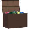 Dynbox 150x100x100 cm konstrotting brun vidaXL – miniatyr 4